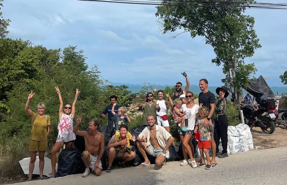 Clean Phangan community during cleanup event