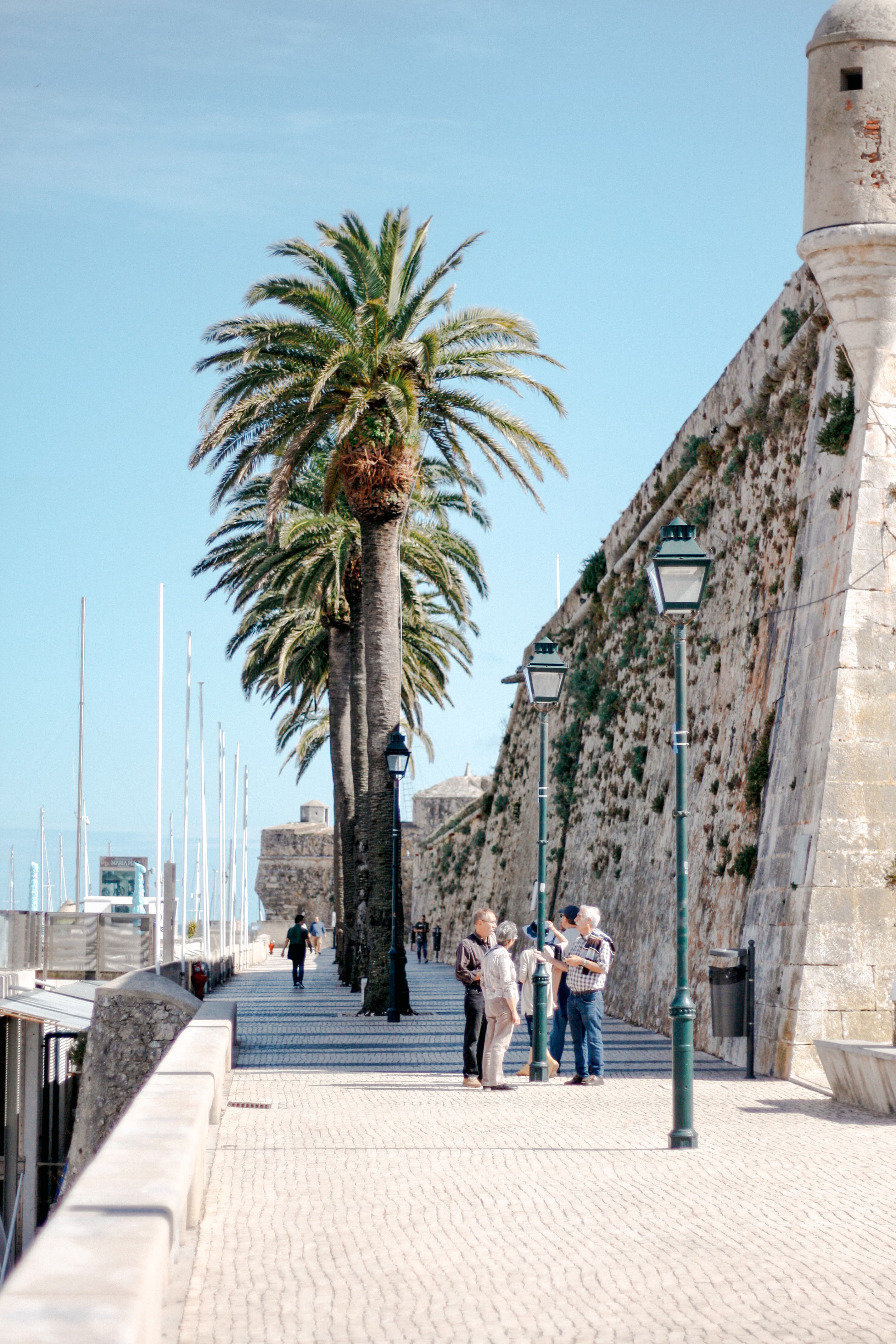 Walk D. Maria Pia, next to the Citadel of Cascais.