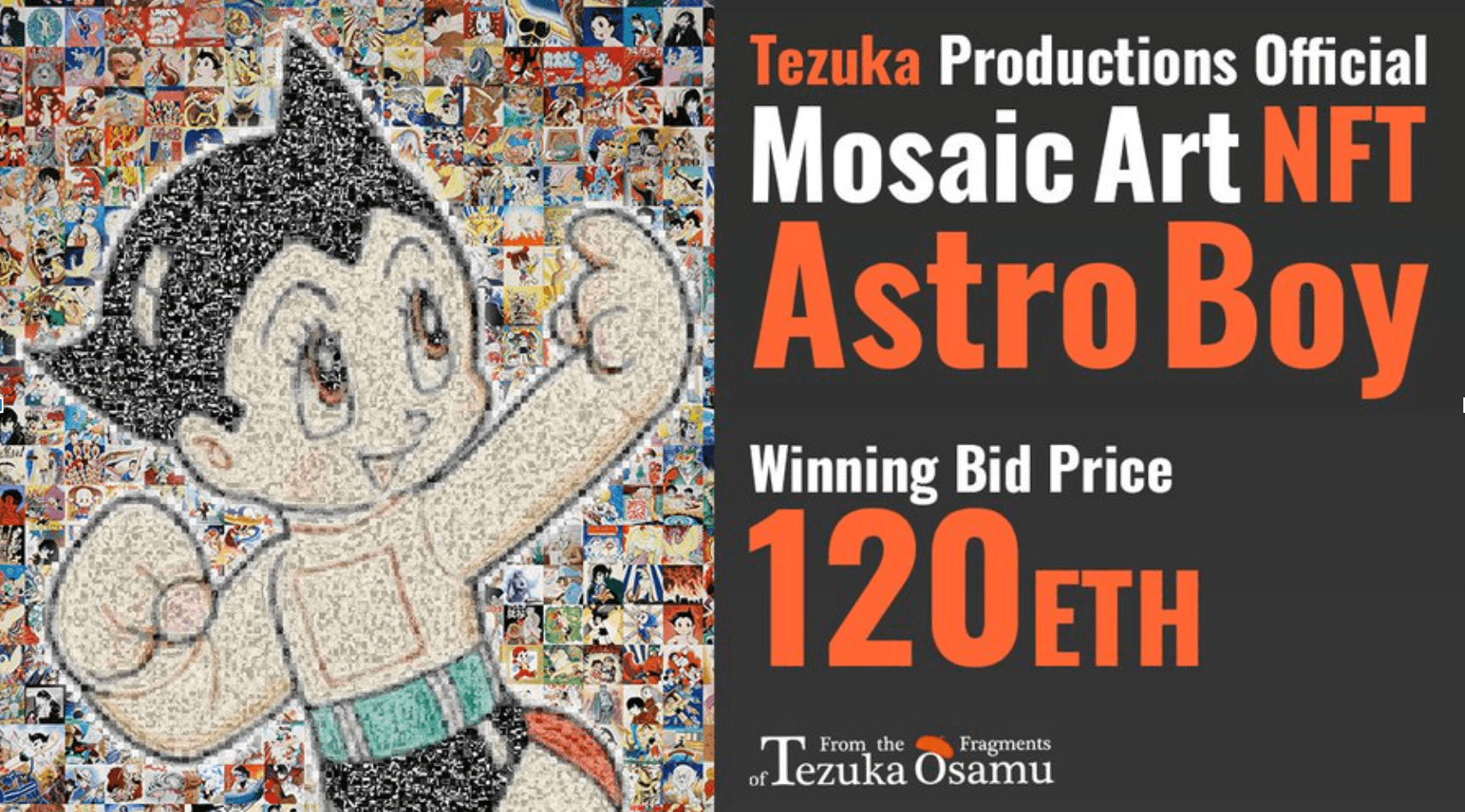 Astro Boy Mosaic Art