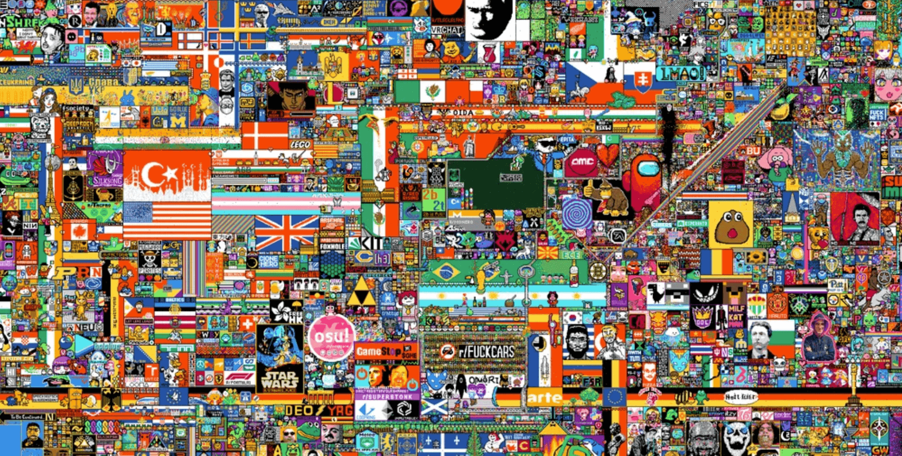 r/place canvas 2022