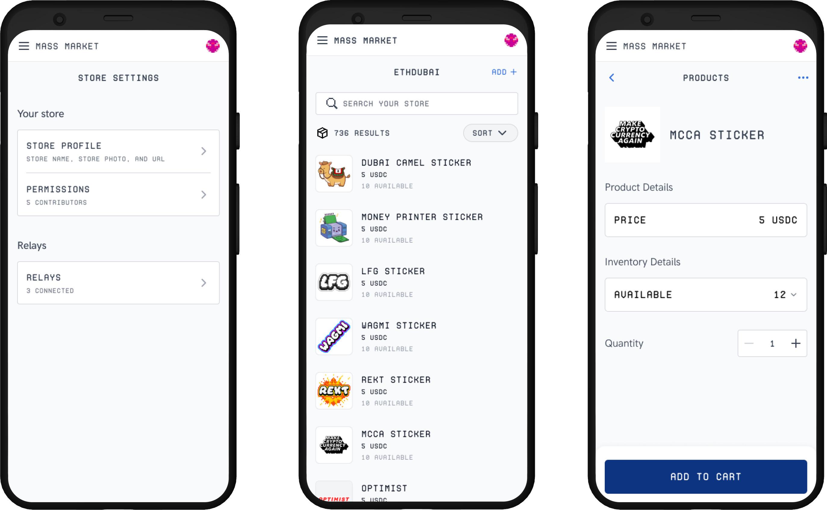 The Mass Market POS app