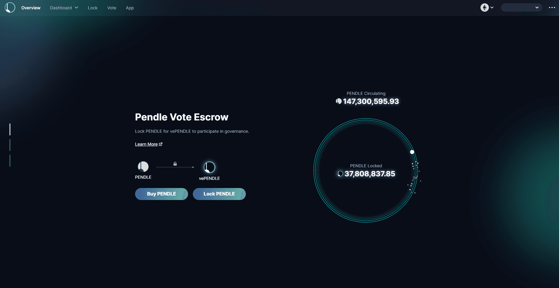 Pendle Finance UI