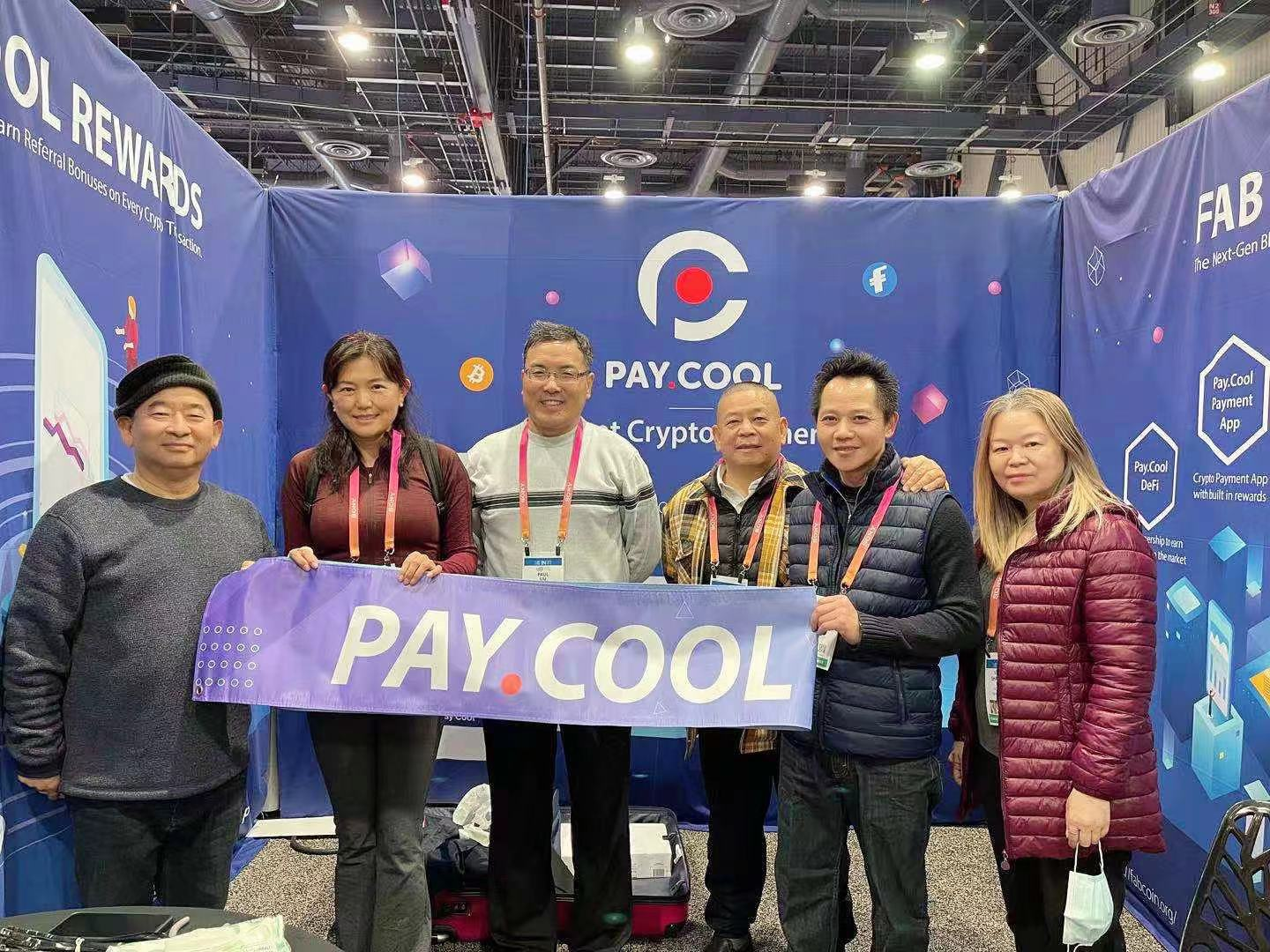 pay.cool在CES展会