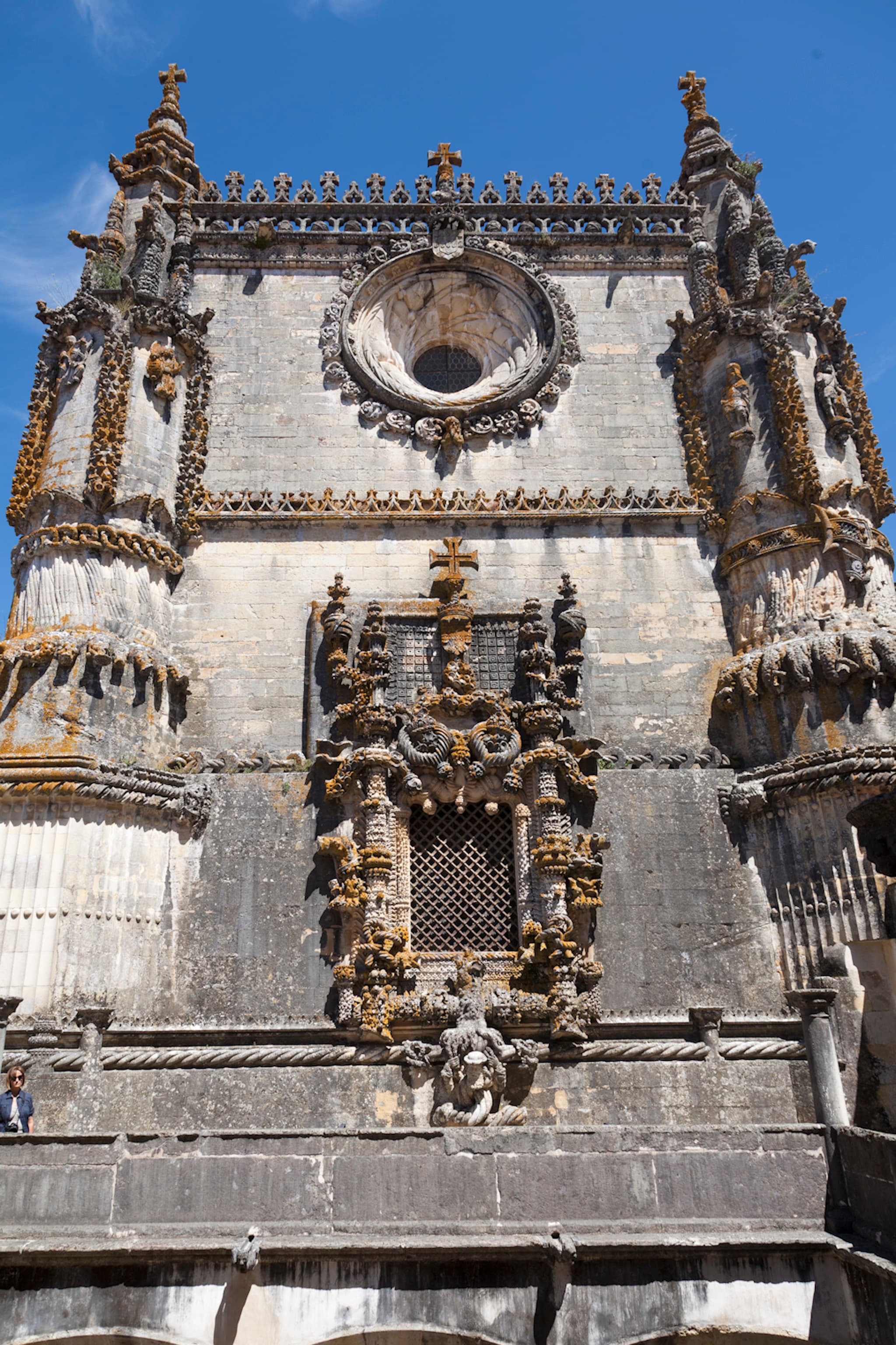 Western facade of the Manueline church