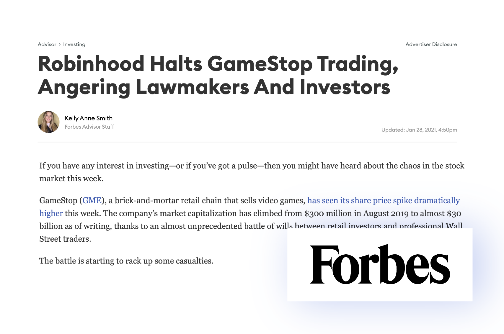 虽然罗宾汉打出的旗号是“为所有人提供金融服务”，但在平台暂停了GameStop交易后，许多散户投资者不禁怀疑：罗宾汉究竟是为所有人服务还是只为华尔街的对冲基金服务呢？