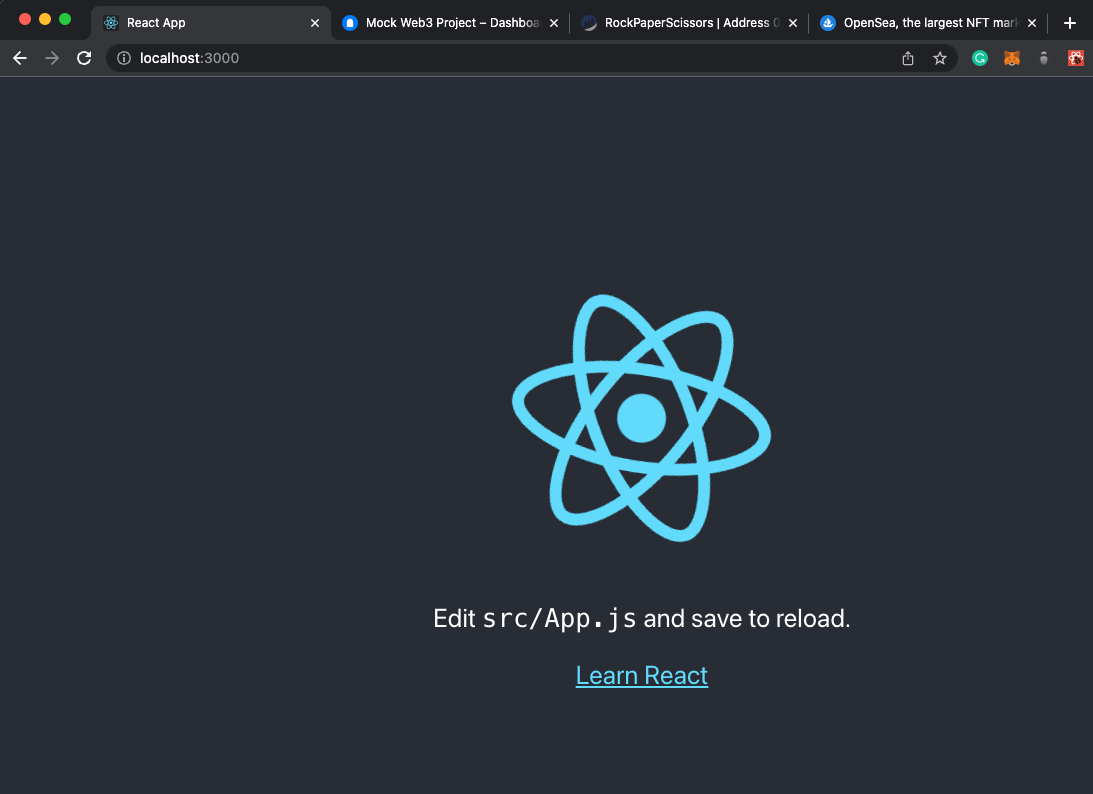 Local React Instance
