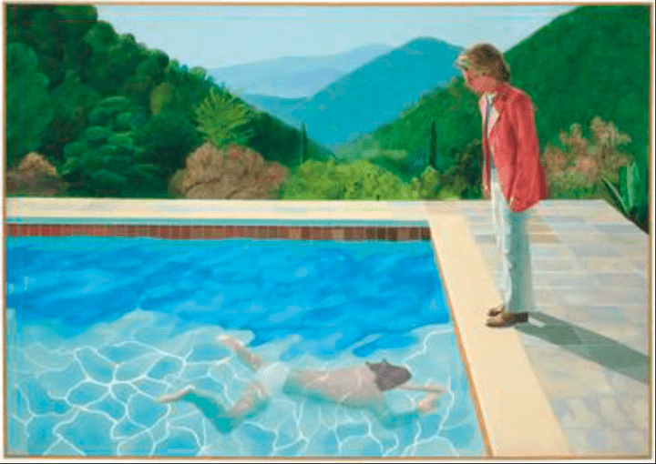 David Hockney's Portrait of an Artist (Pool with Two Figures)