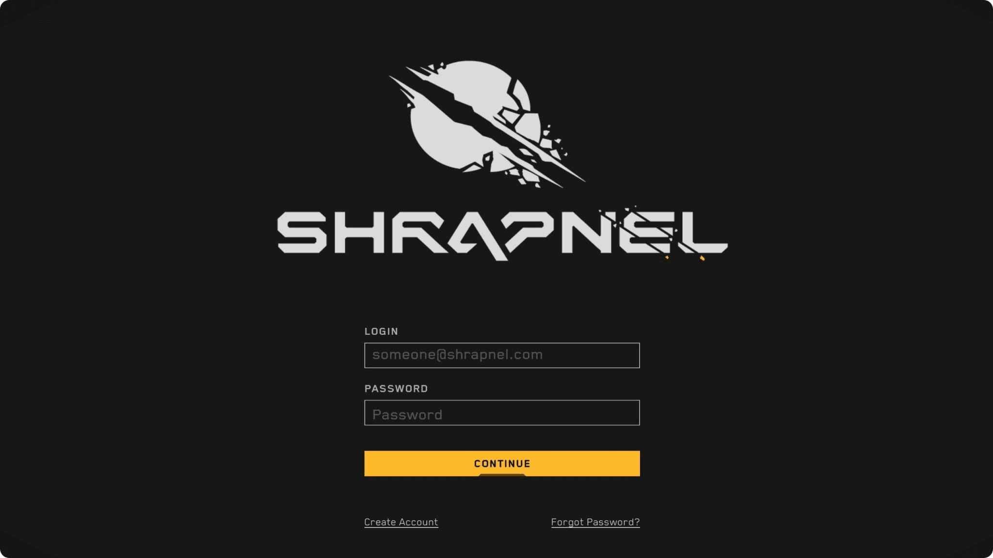 登陆 SHRAPNEL