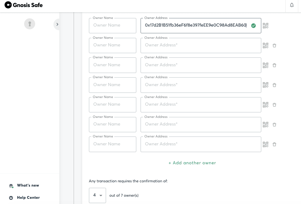 Different set up are available based on your needs