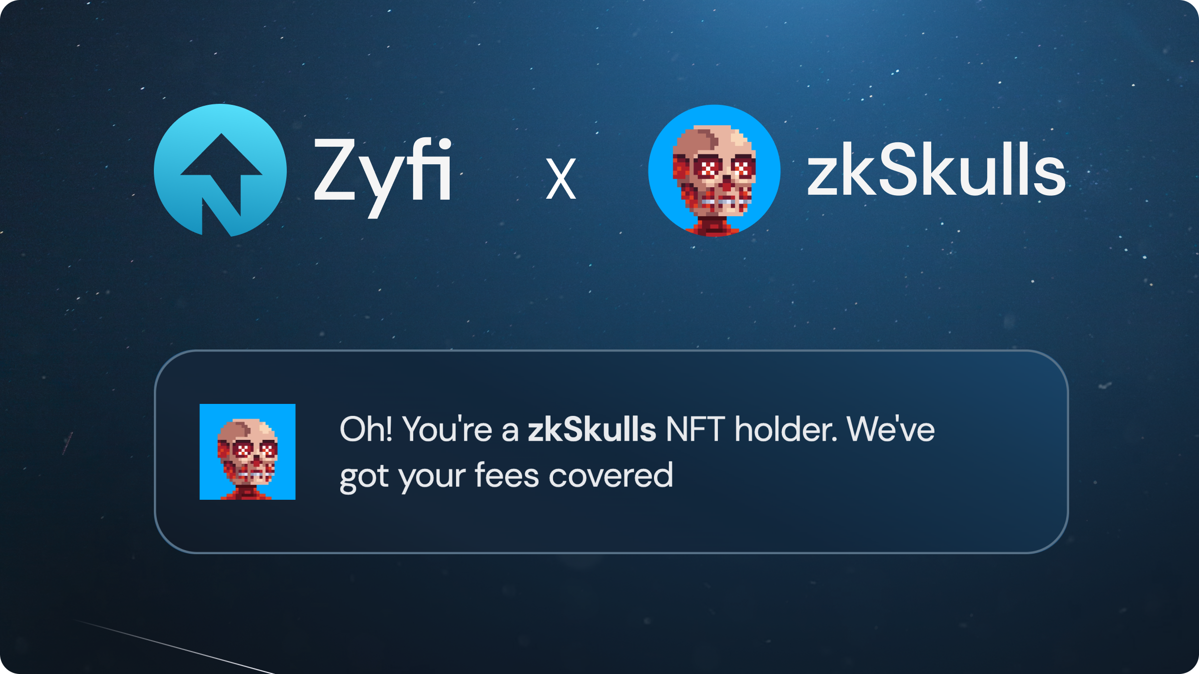 zkSkulls NFT Holders enjoy free-swaps