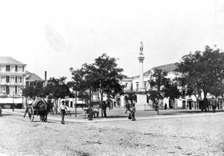 The "Praça" em 1909 – Americo Ribeiro Municipal Archive