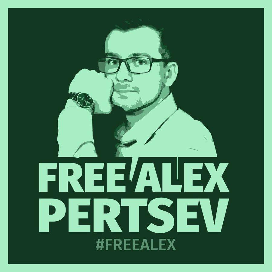 Alex Pertsev, an open source developer, has been detained without formal charges for more than 150 days.