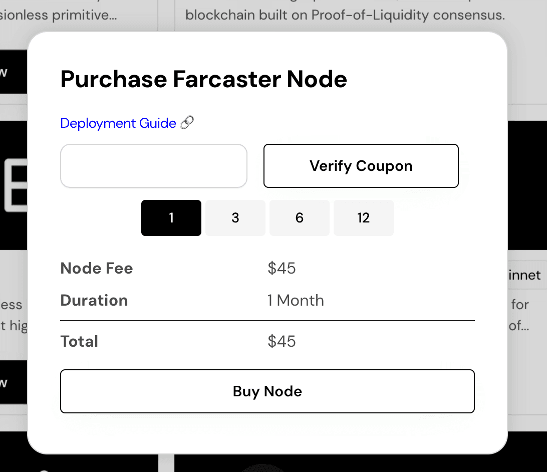 Purchase Node