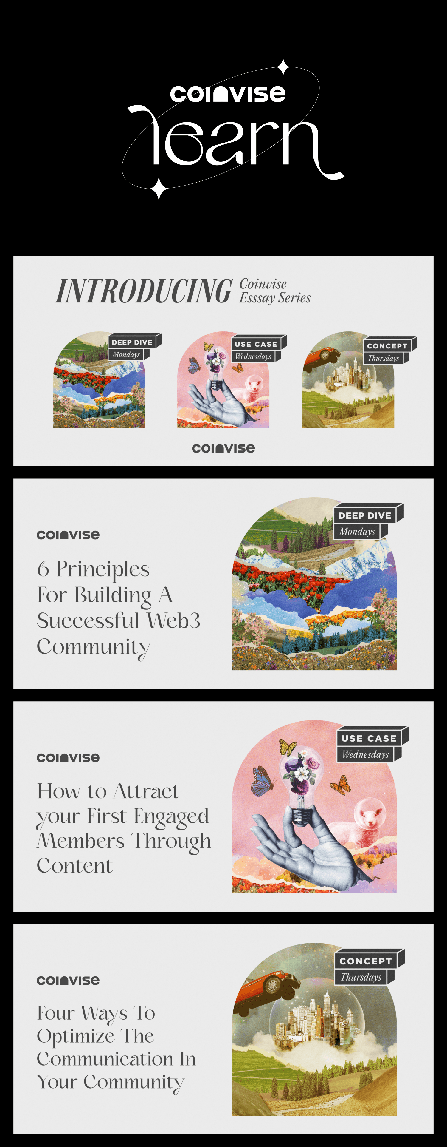 Coinvise Learn Branding & Visual Design