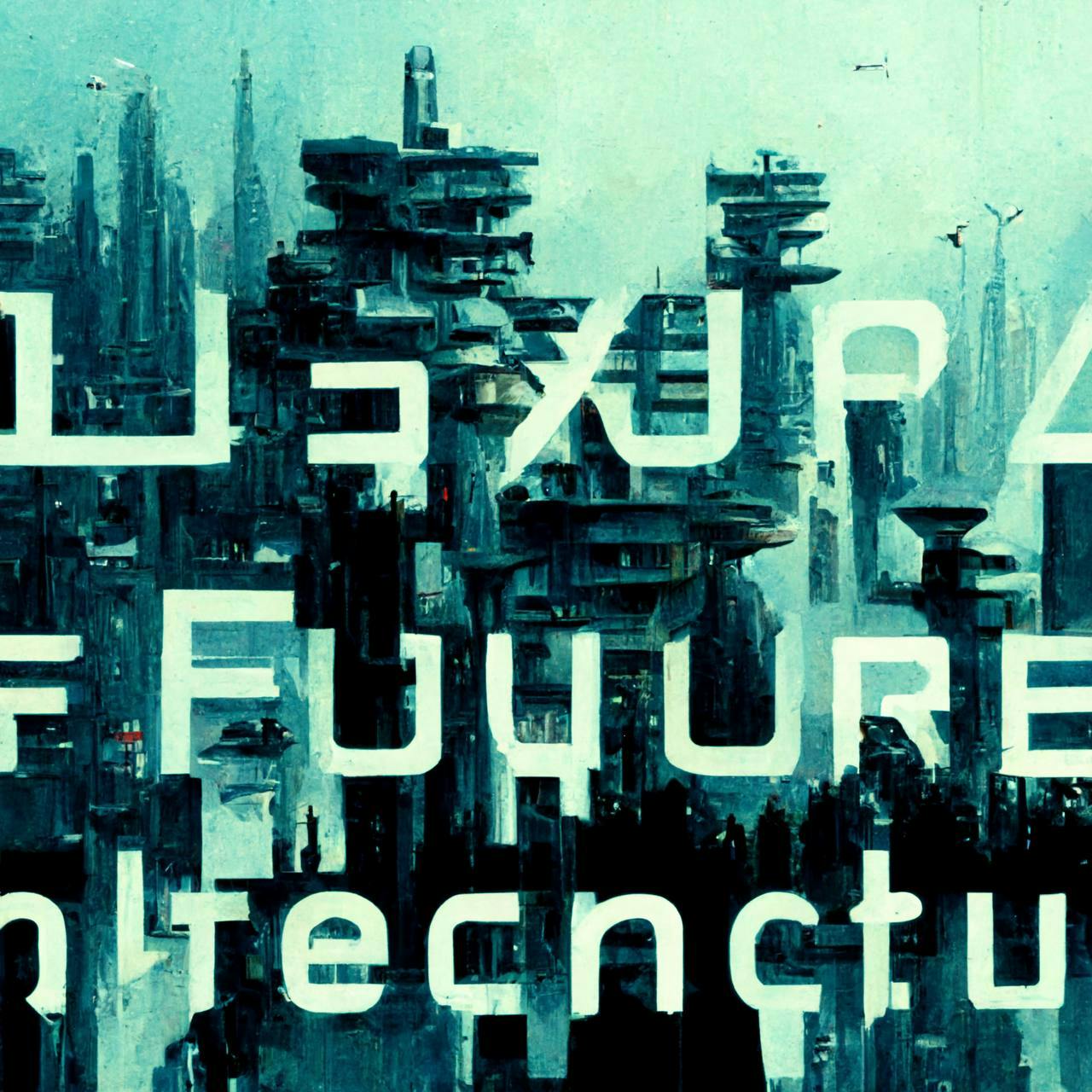 "modular futures evolutionary architecture adaptive interoperable systems cyberpunk special project lane" by Midjourney