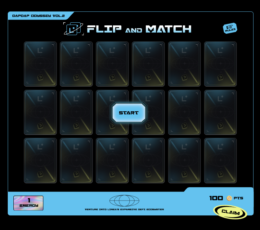 Odyssey vol. II now features a 'flip & match' game