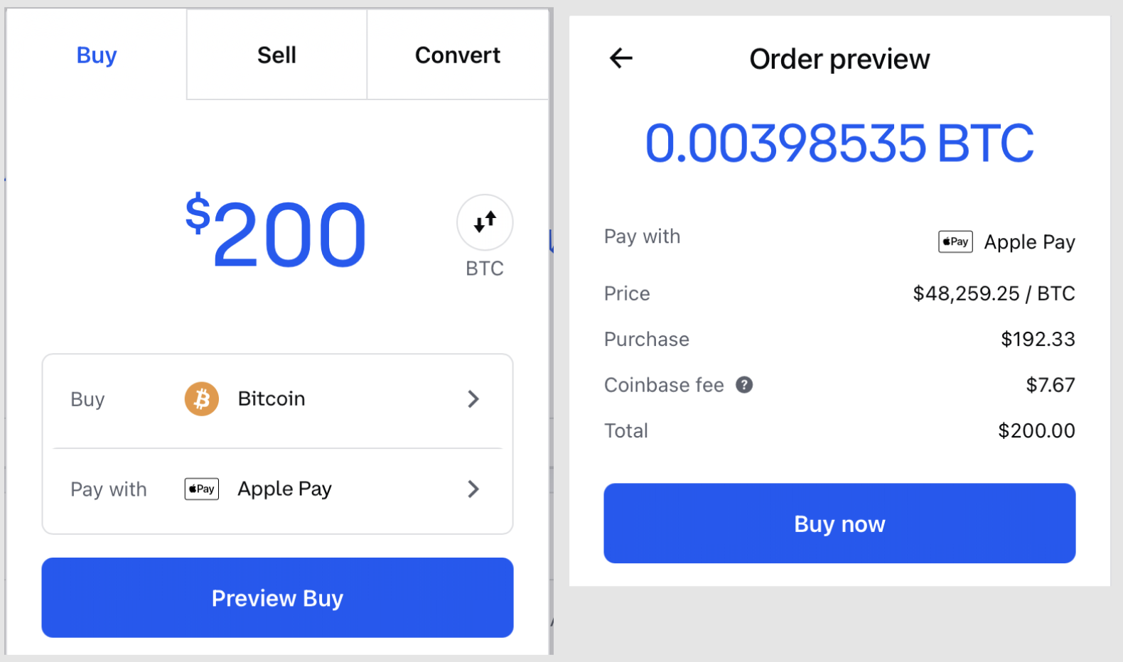 can you sell crypto on coinbase