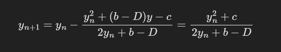 Curve Stable Swap - 牛顿迭代法