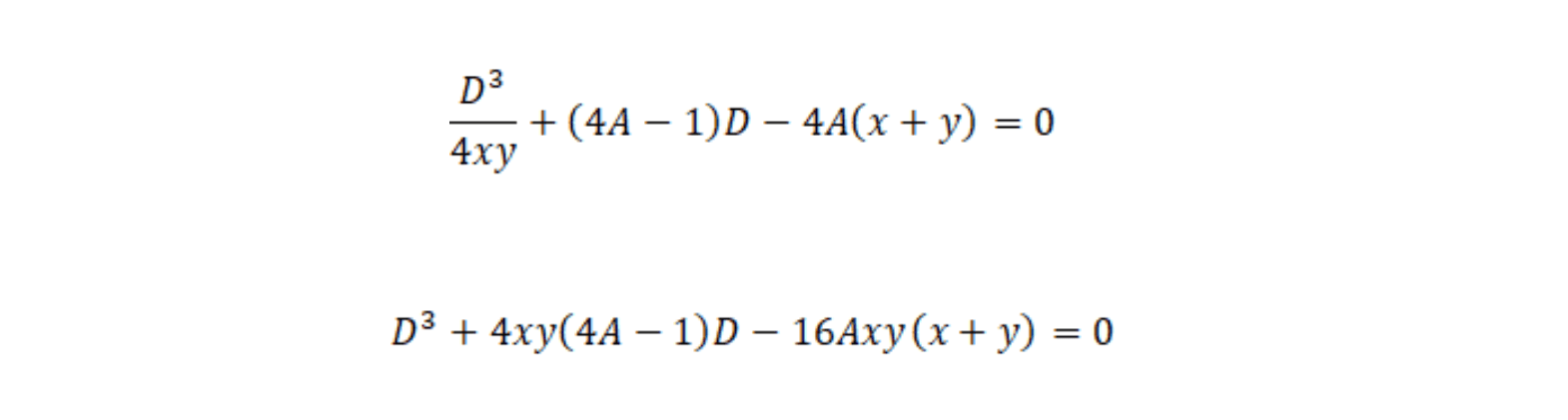 n = 2, x1 = x, x2 = y