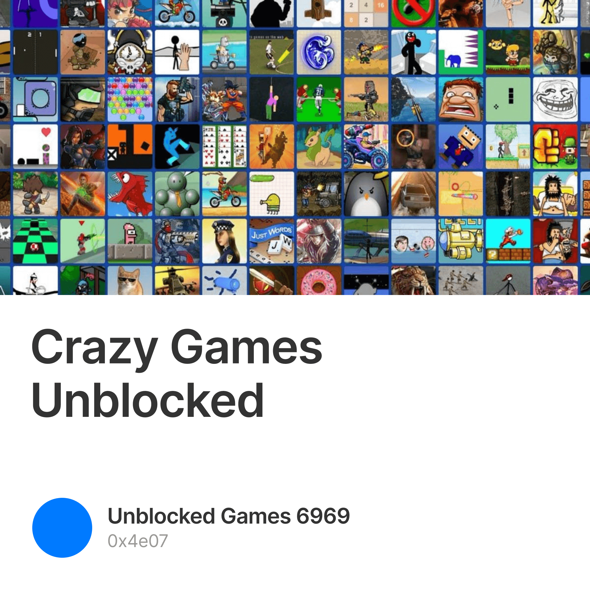 Crazy Games Unblocked  Discover the Top Fun and Exciting Games