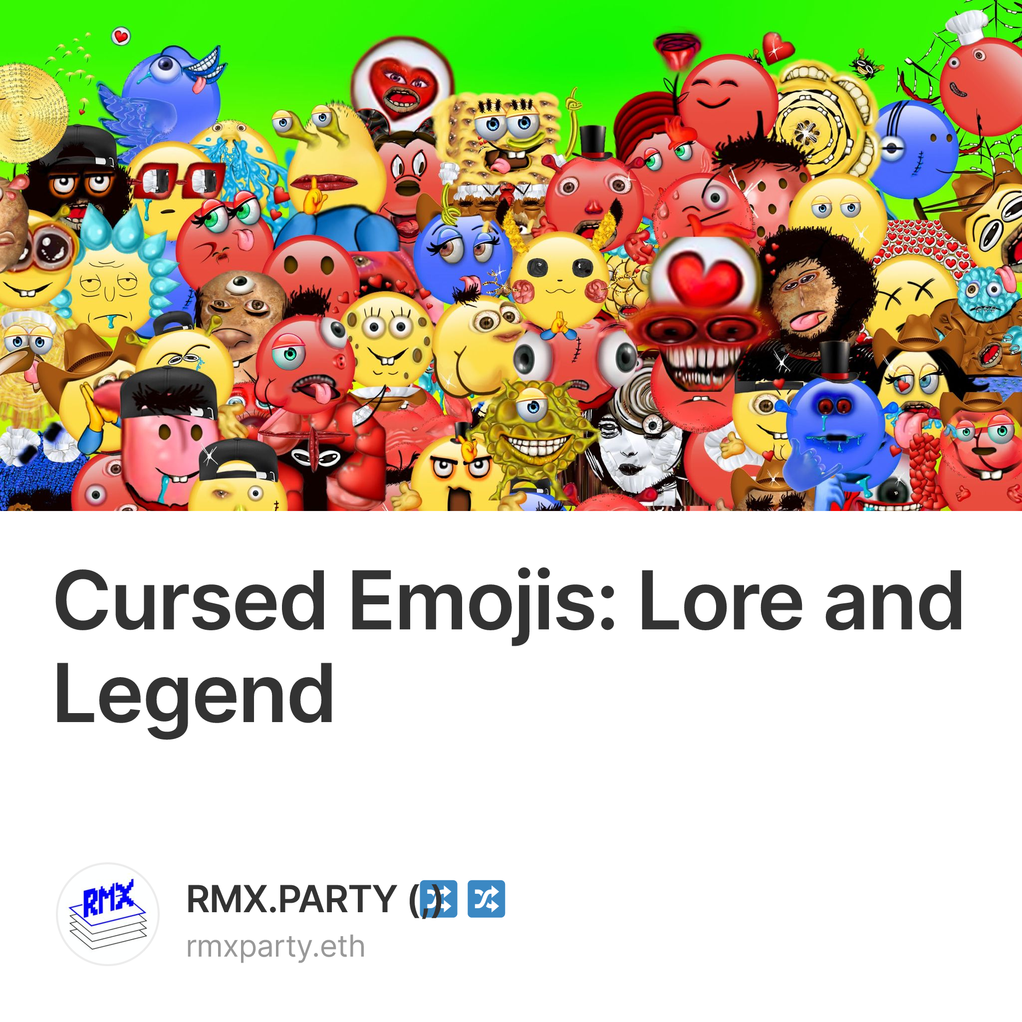 King and Zoey as Cursed Emojis