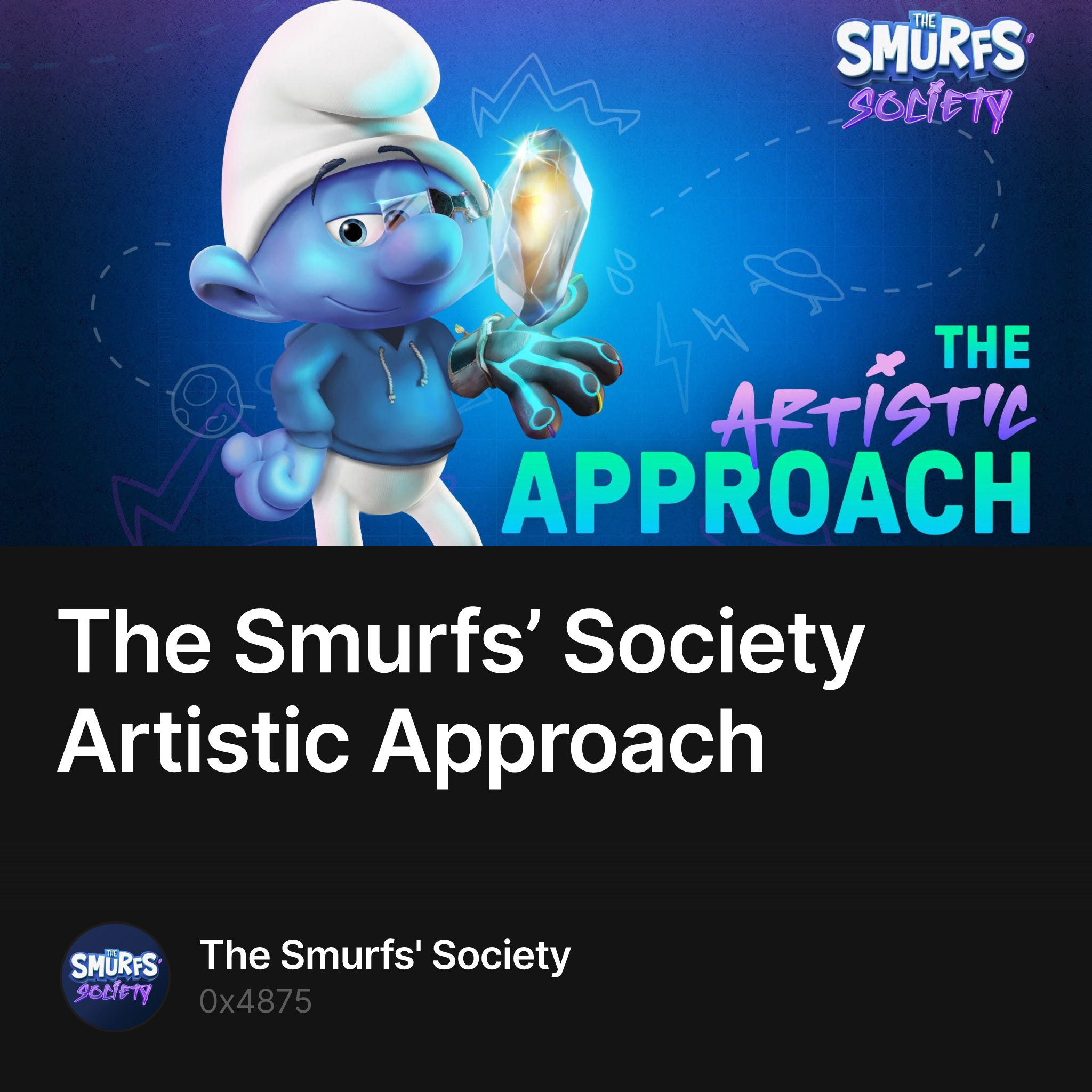 Smurfs' Society Unveils Official Smurf NFT Collection