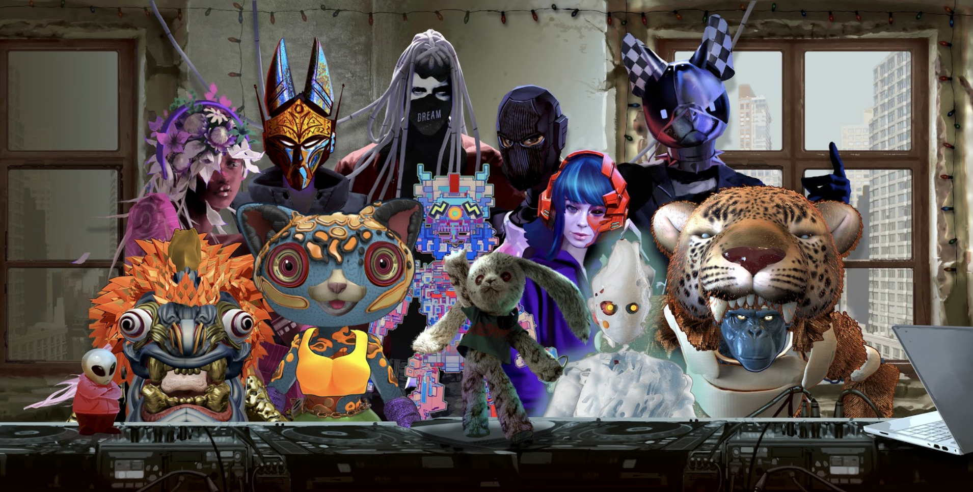 The first iteration of the WarpSound collective.Can you spot DJ Dragoon, Nayomi & Gnar Heart?