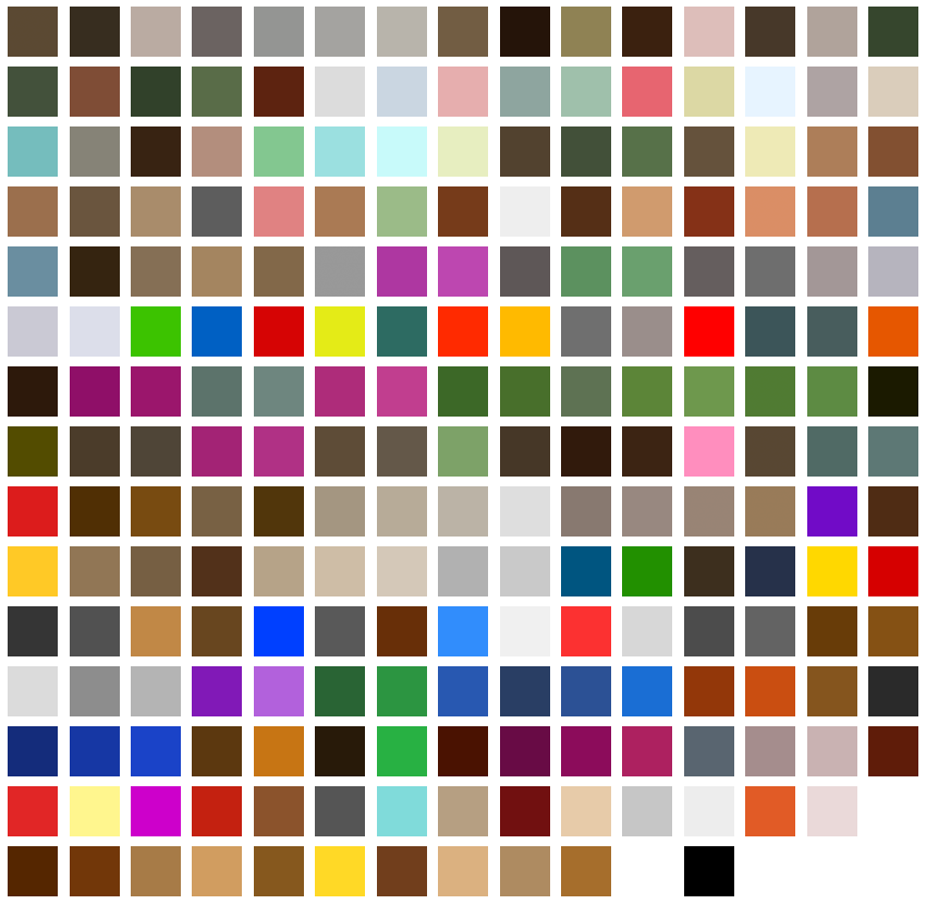 Cryptopunks Color Palette