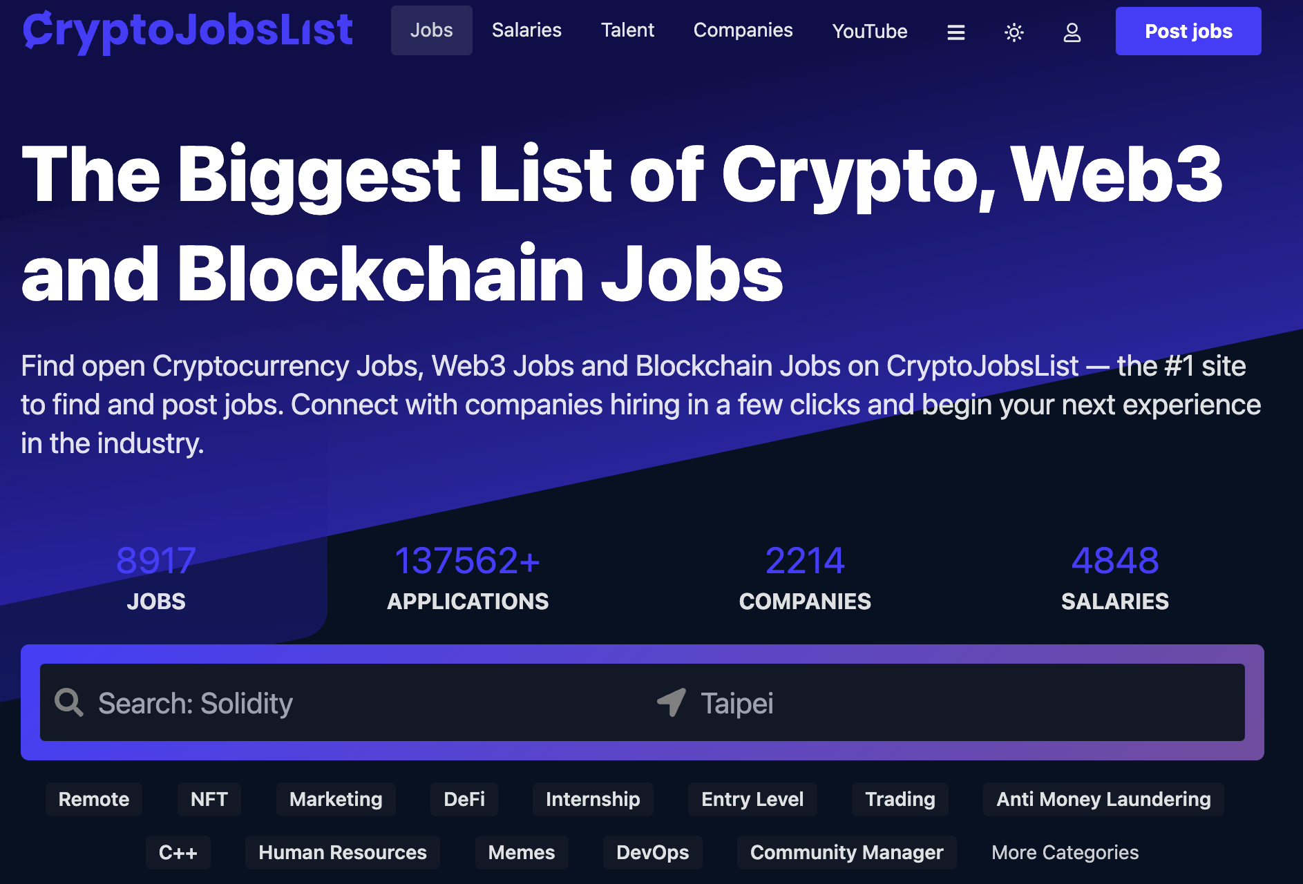 圖片來源：Crypto Job List
