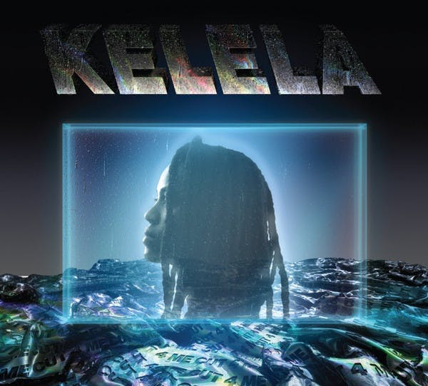 A literal screen in the artwork for Kelela's Cut 4 Me Re-release (2015)