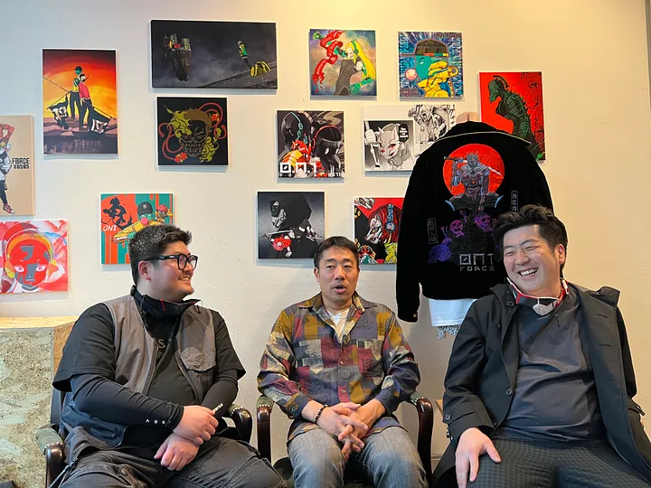 0N1 核心团队在日本社区举办的展览
