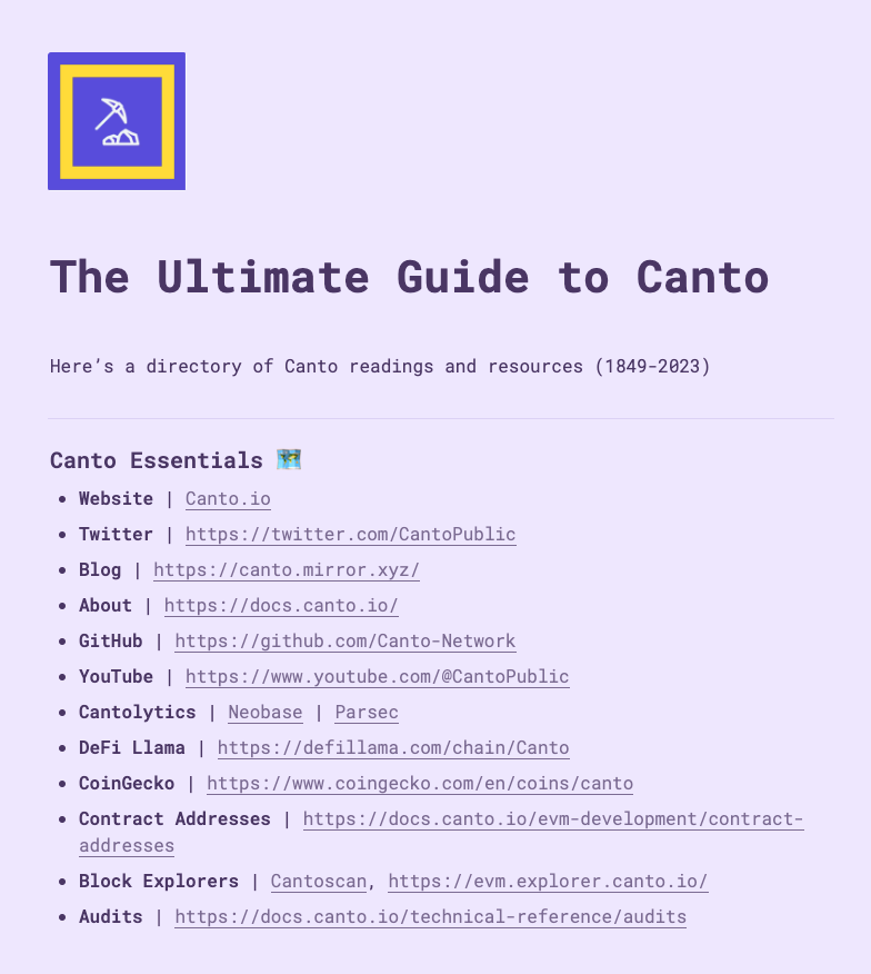 Canto 49ers Ultimate Guide to Canto
