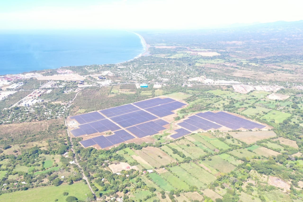Los Remedios solar PV project in Acajutla, El Salvador