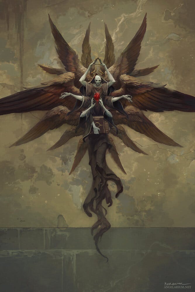 Angel example by Mohrbacher