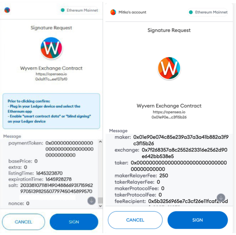 Can you tell which one of these is a scam smart contract exploit? From Mitko Dimitrov’s LinkedIn