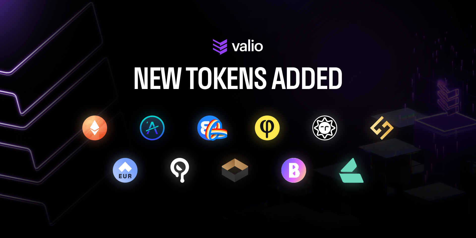 Tokens Recently Added