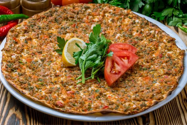 Lahmacun aka Turkish Pizza