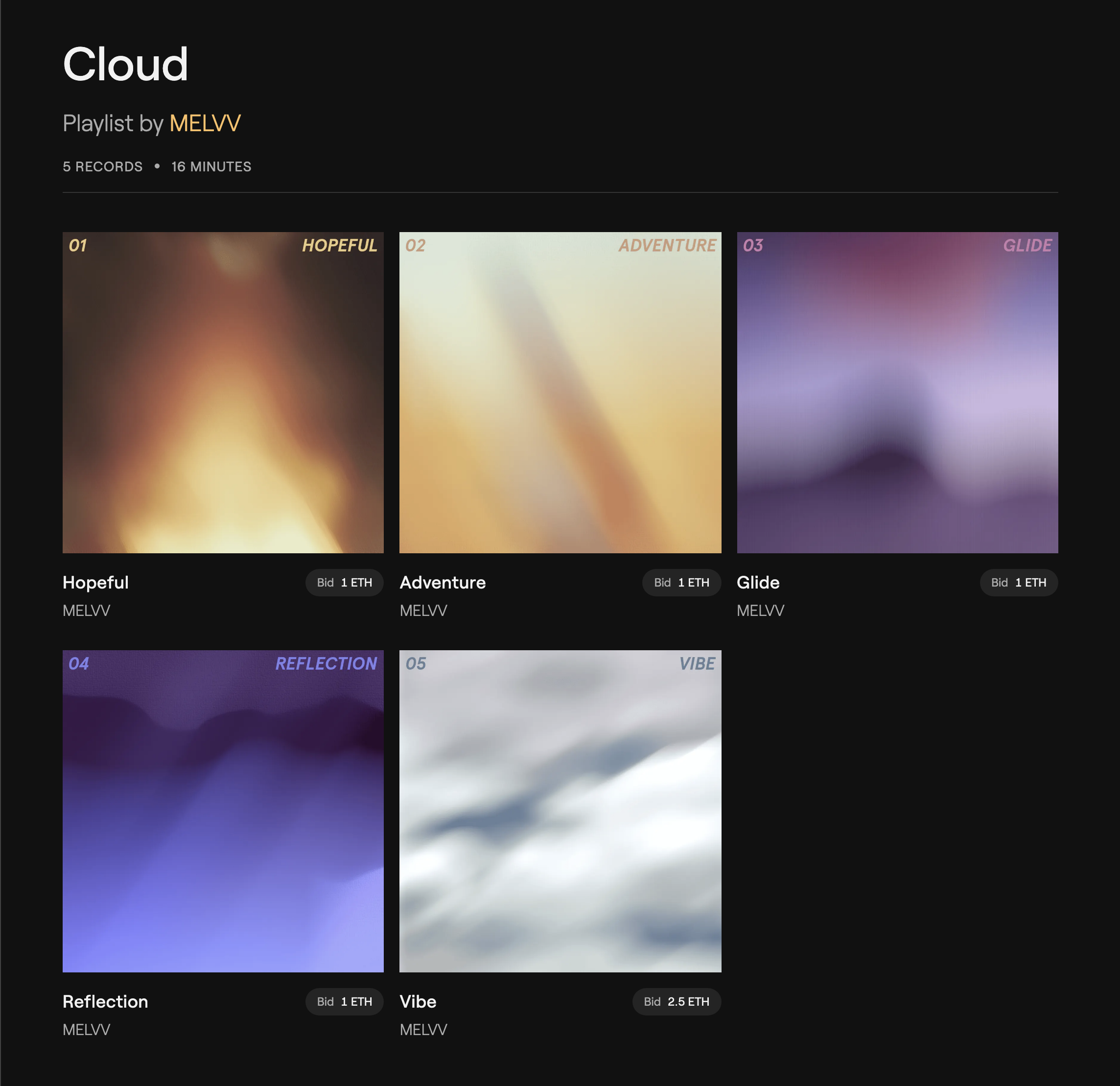 "Cloud" on Catalog.