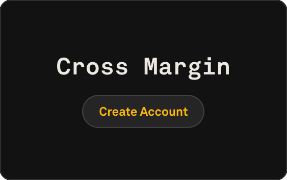 Begin here to create a cross margin wallet