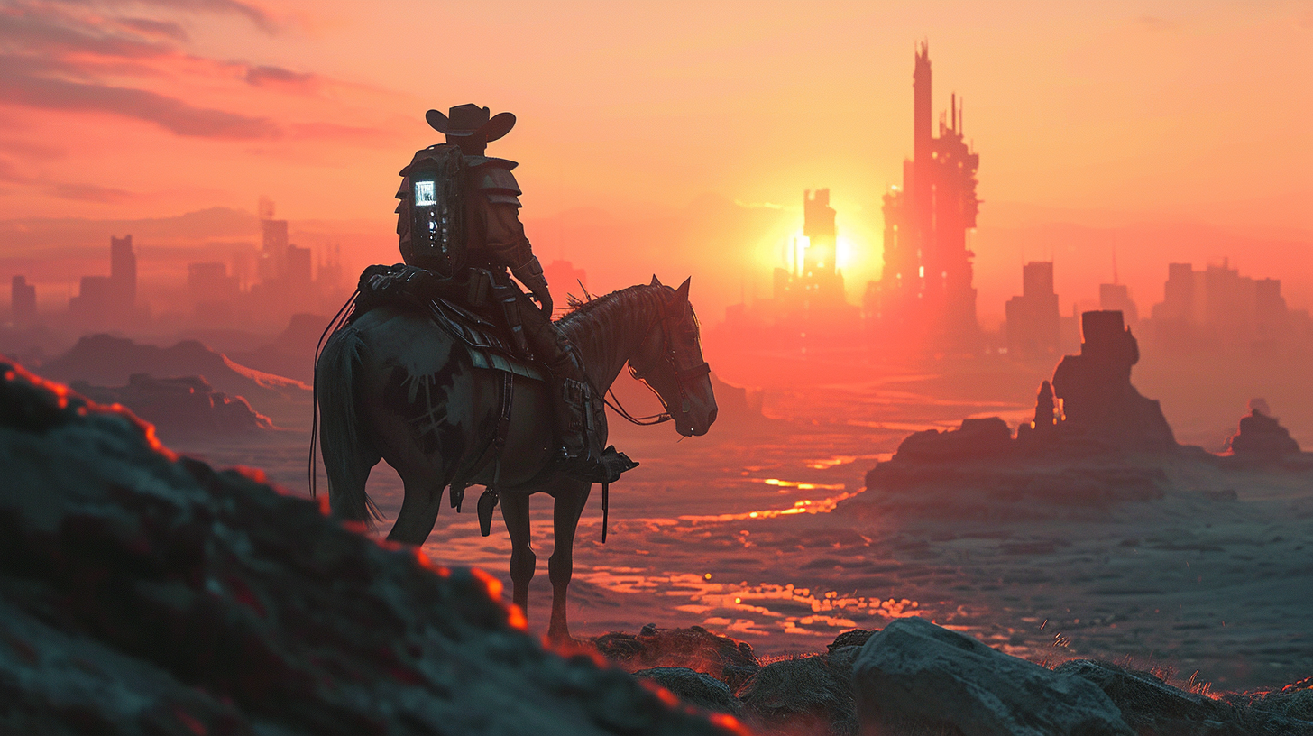 New frontiers await us - are you ready cowboy?
