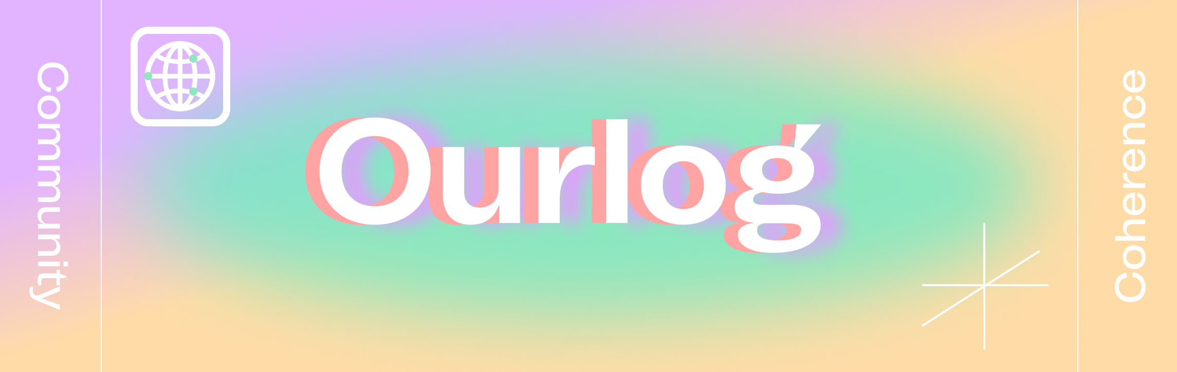 Ourlog's Gitcoin banner image, crafted by Dave