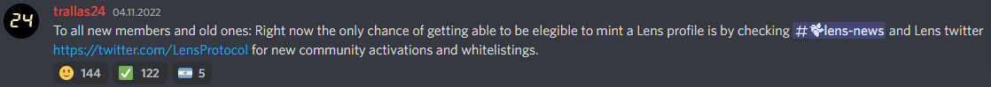 Information from their discord 04.11.22