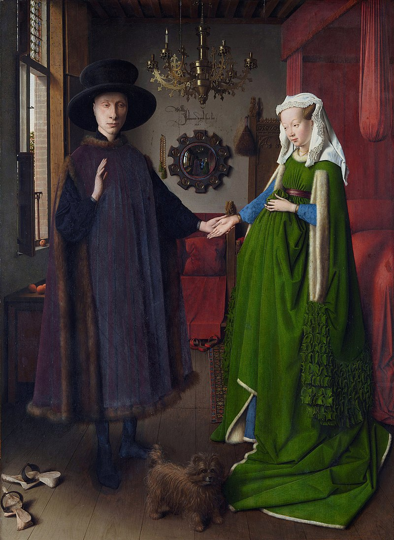 Arnolfini Portrait by Jan van Eyck, 1434