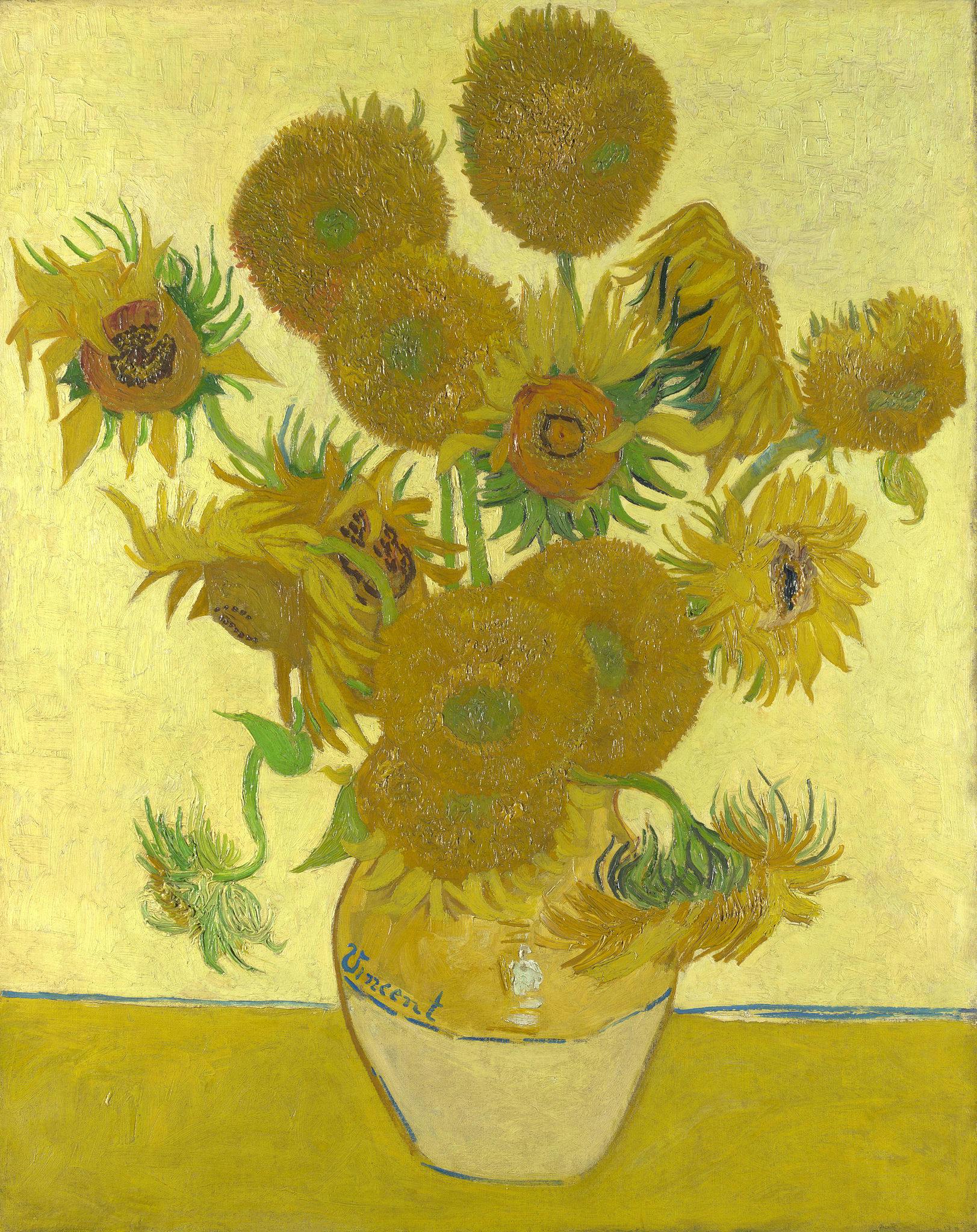 Sunflowers - 1888 - Vincent Van Gogh