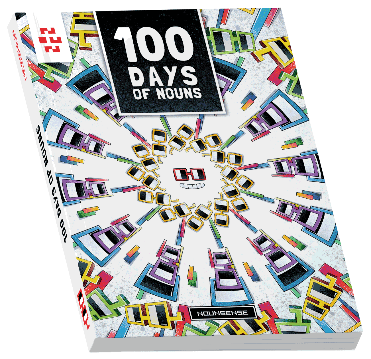 100 Days of Nouns 彩色本