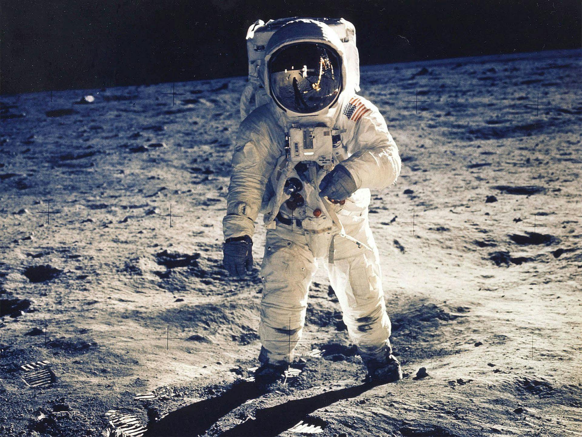 First human being to walk on the Moon