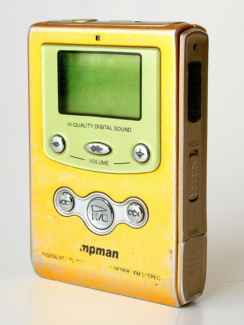 The MPMan, released in 1998 by SaeHan, had a 32MB and a 64MB version
