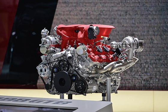 Ferrari F154 is a family of modular twin-turbocharged engines.