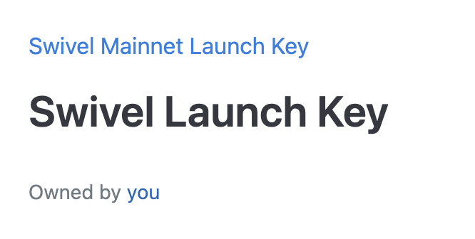 发现自己原来有launch key