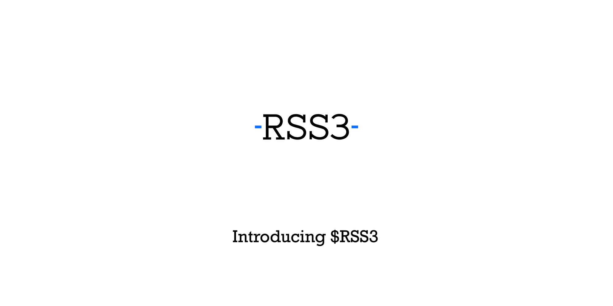 分發信息的權力長期落入中心化平台的掌控之中，我們RSS3決心改變它。